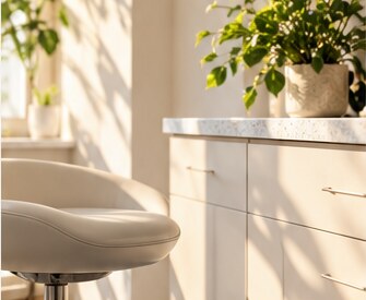 Illustrative treatment room detail